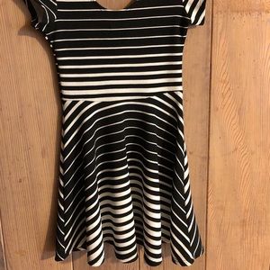 planet golo stripped short dress